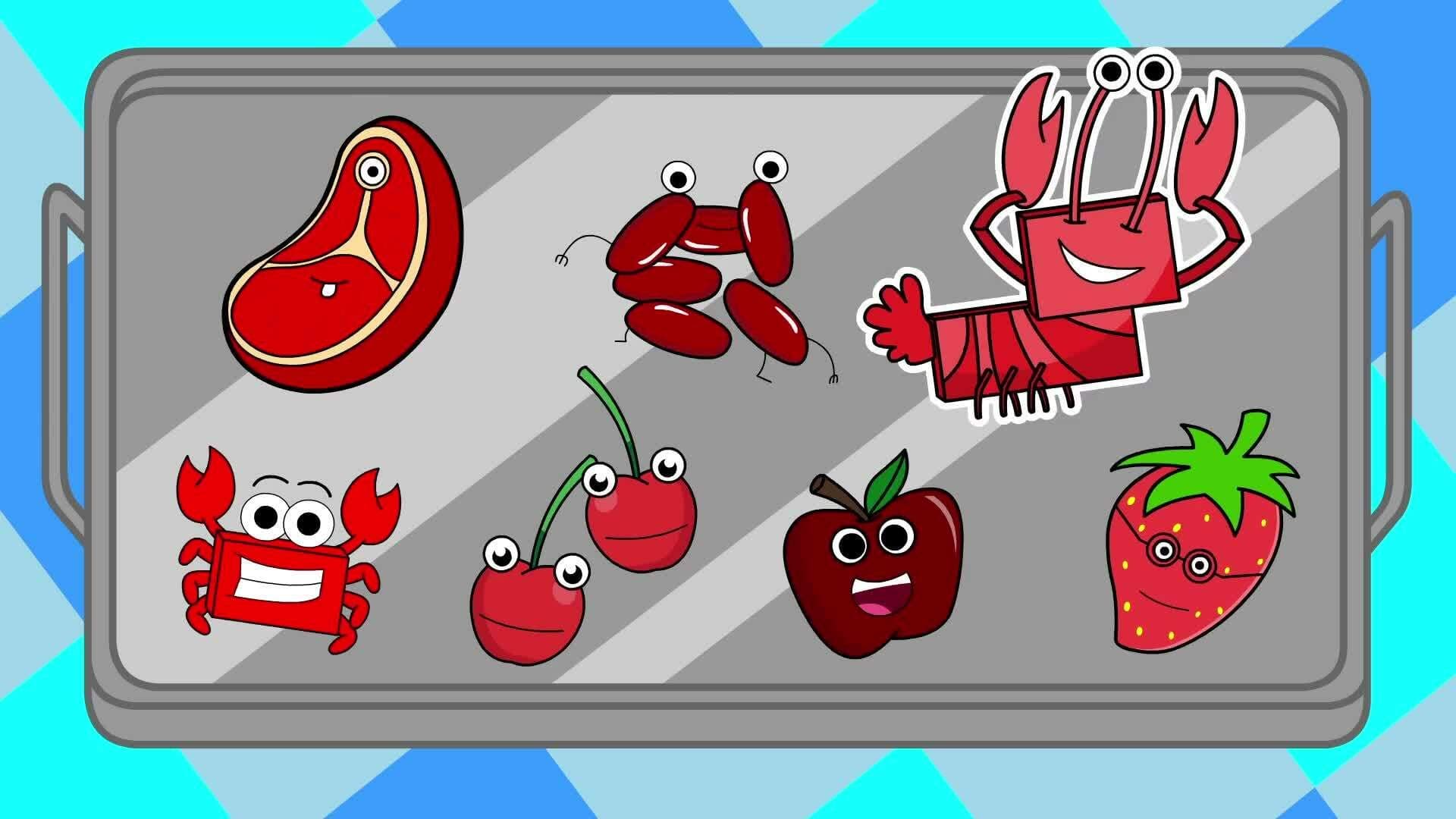 Food and Colors Song