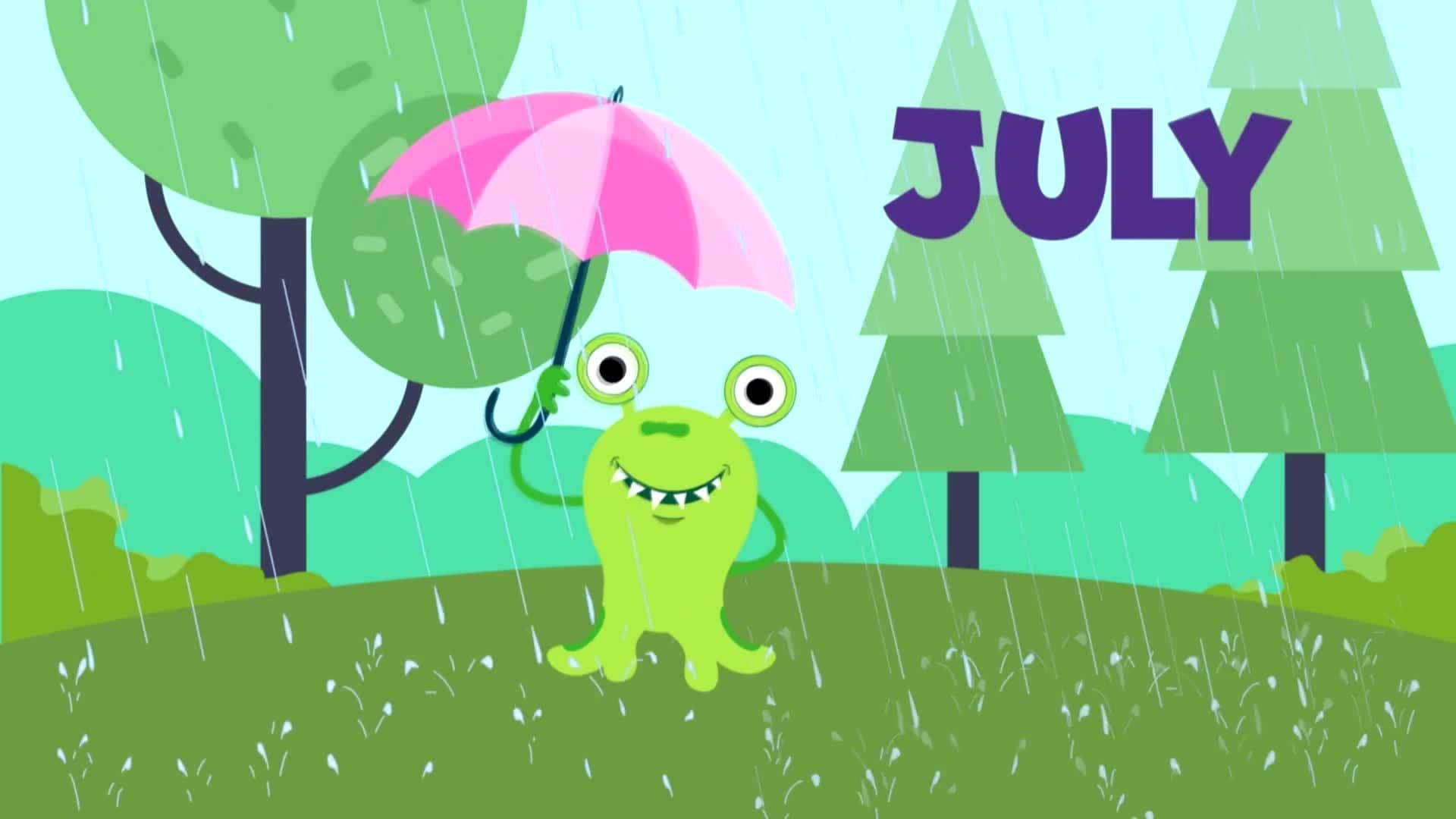 The Months of the Year Song