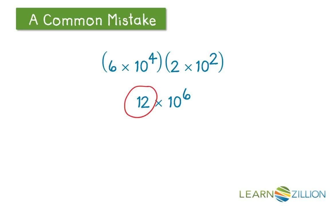 Estimating Products with Scientific Notation