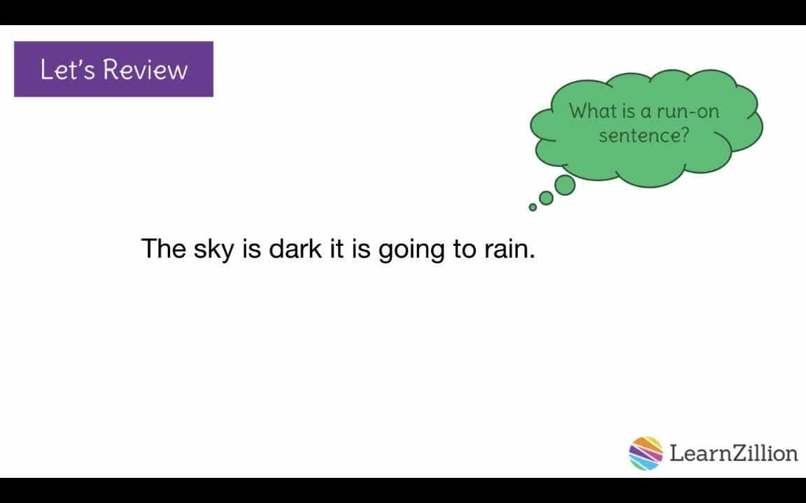 Recognizing and Correcting Run-On Sentences