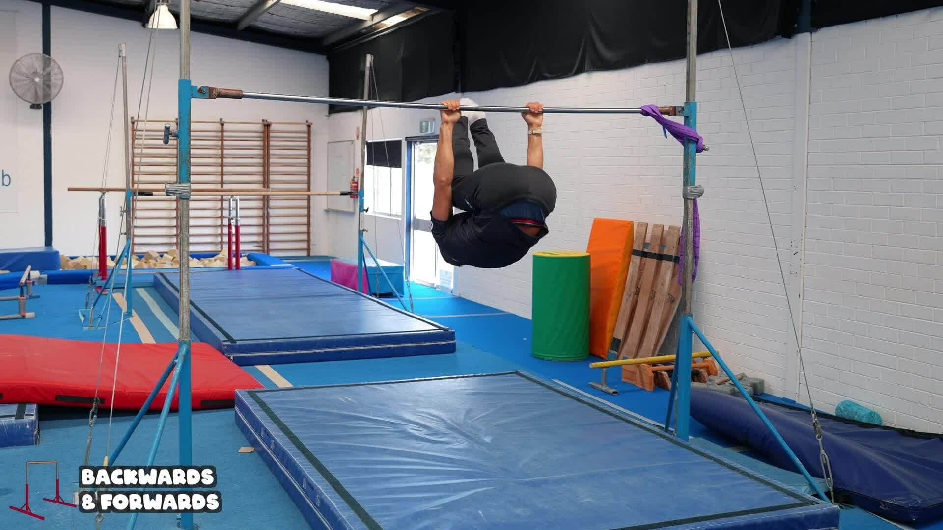 Elementary gymnastics - Bars - 11 backwards & forwards