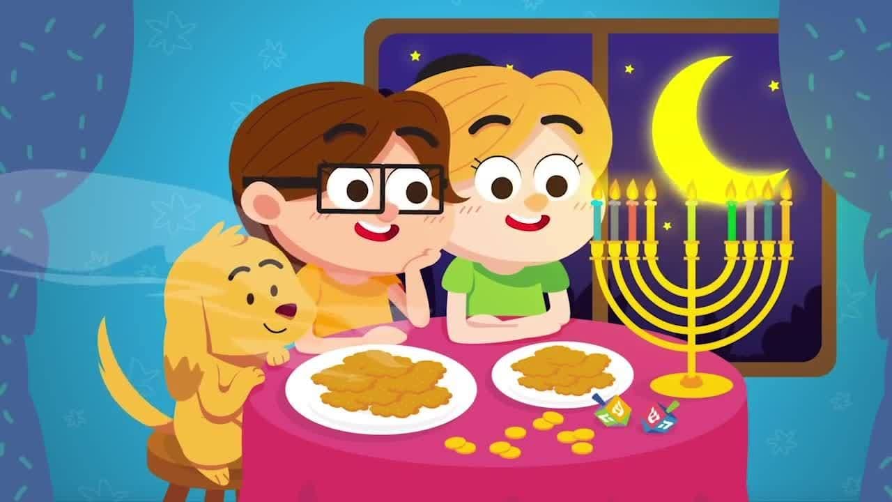 Hanukkah Oh Hanukkah Song for Kids | Chanukah Song | The Kiboomers