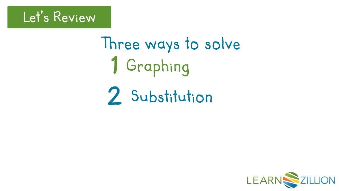 Writing and Solving Systems of Equations in Story Problems