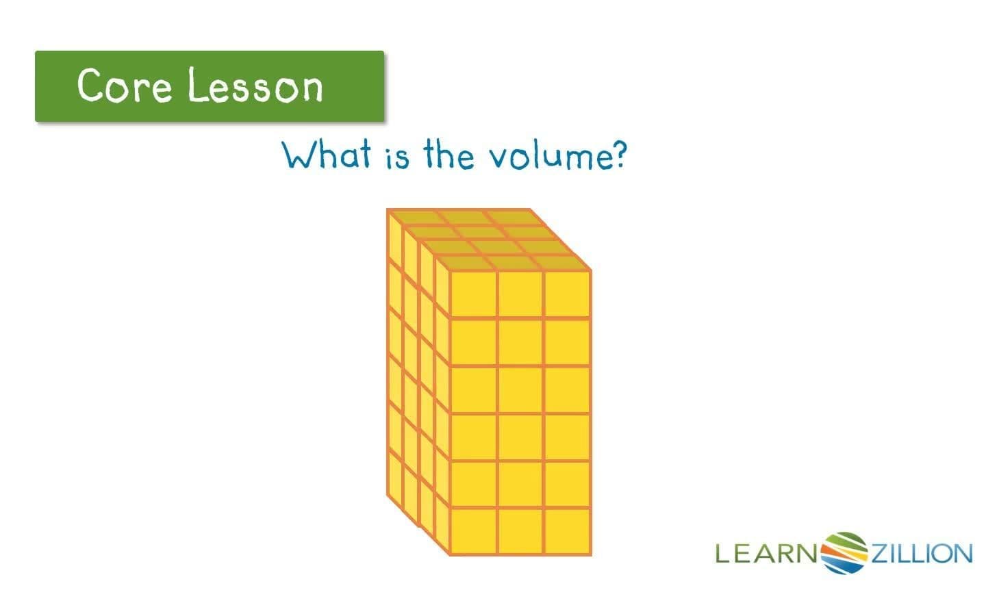Computing Volume: Multiplying the Area of the Base Times the Height