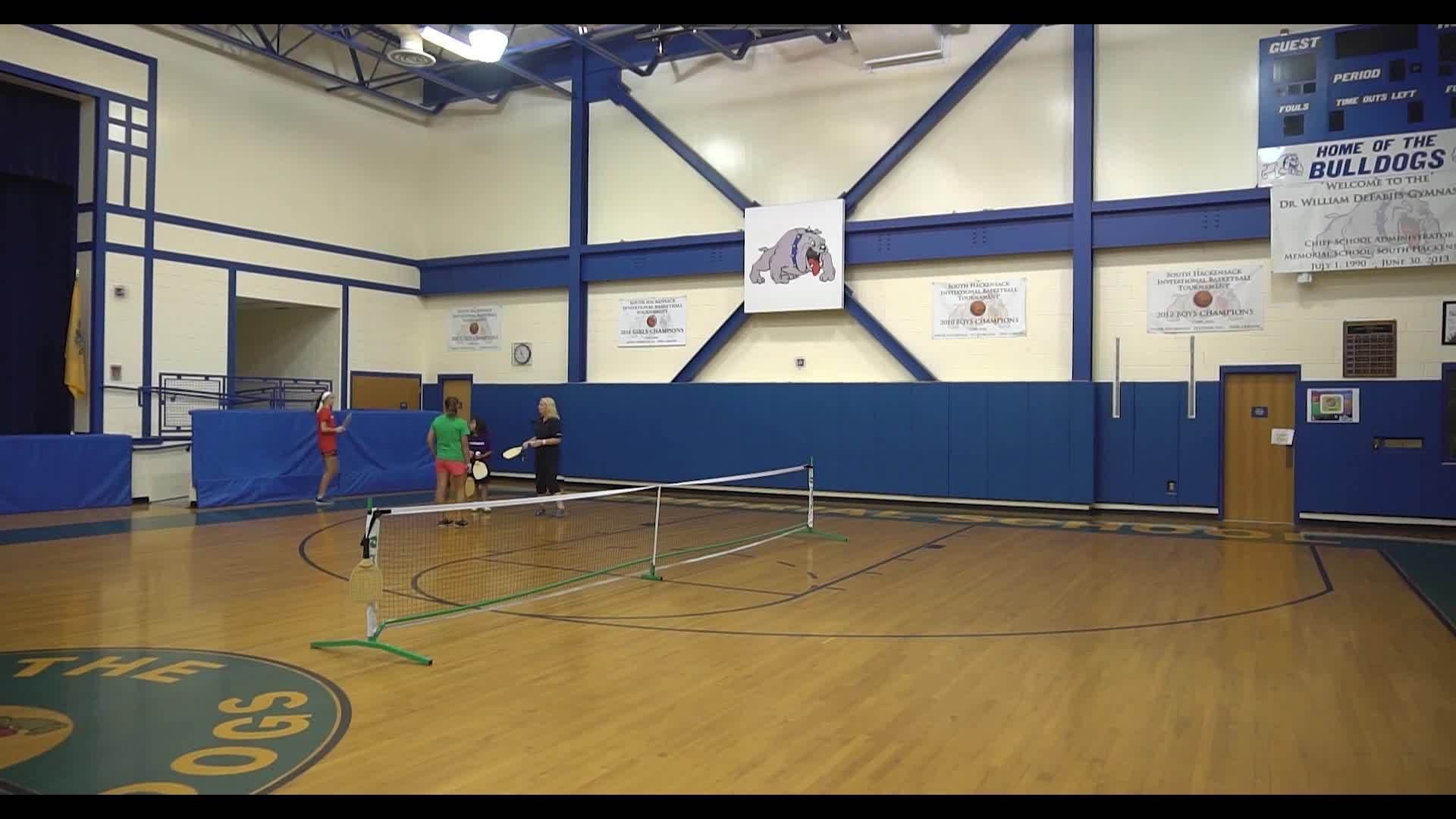 A Unique Paddle Game for Phys Ed Class (Ep. 62 - Pickle Ball)