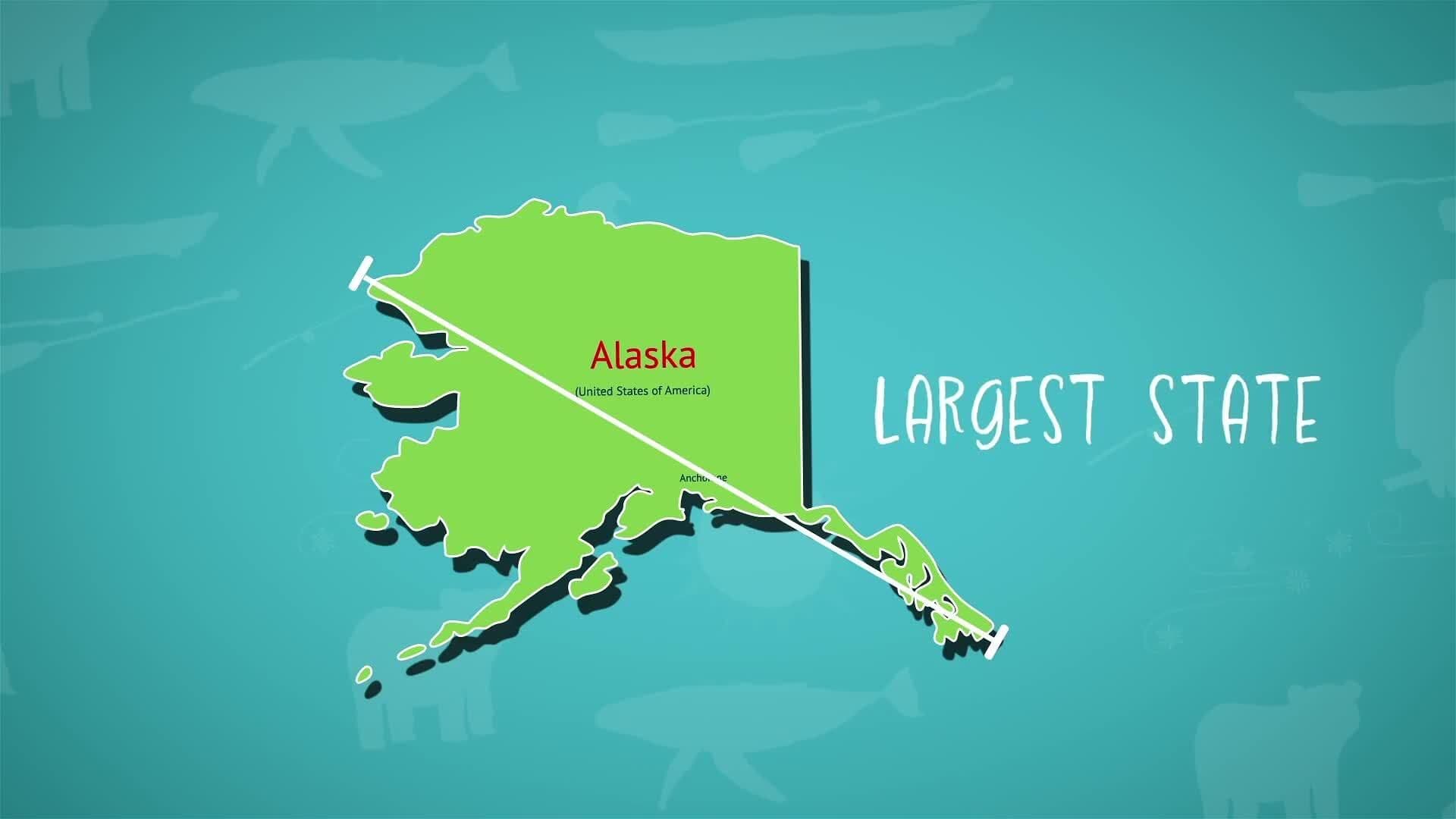 I WONDER - How Big Is Alaska?