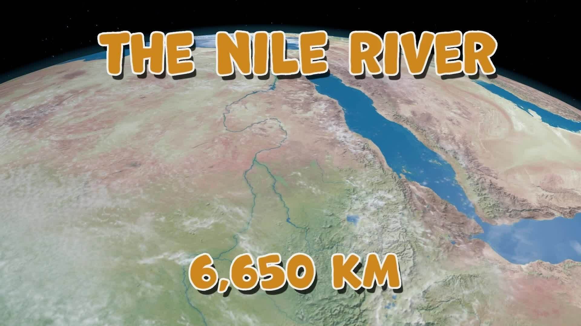 High Five Facts - Longest Rivers