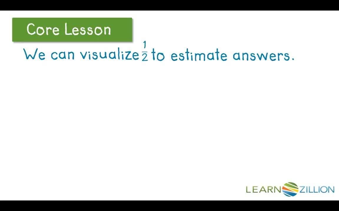 Estimating Subtraction of Fractions with Unlike Denominators