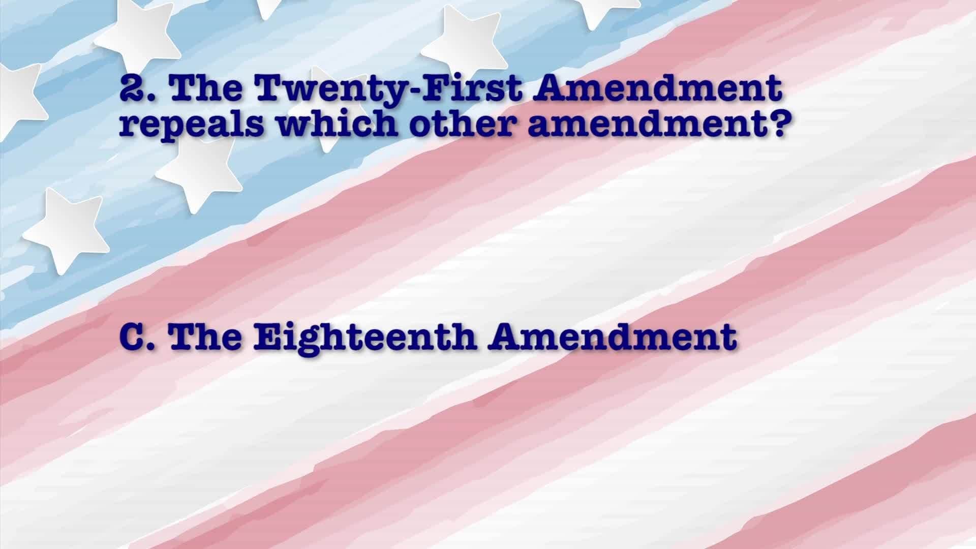 History Kids: Constitutional Amendments 21 - 24