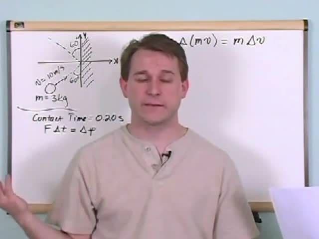 Momentum And Impulse: Solving a final problem