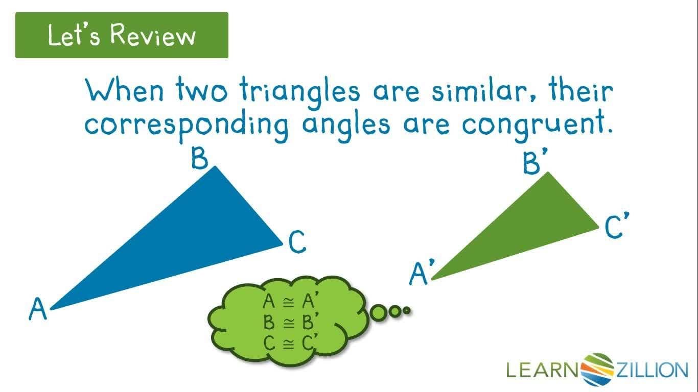 Determining Triangle Similarity Using Dilation and Translation