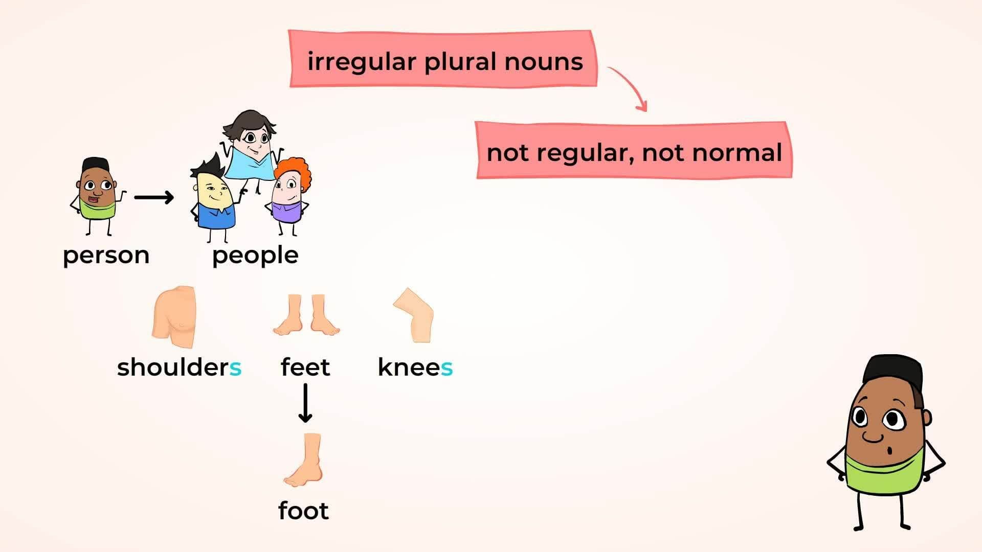 Understanding Irregular Plural Nouns