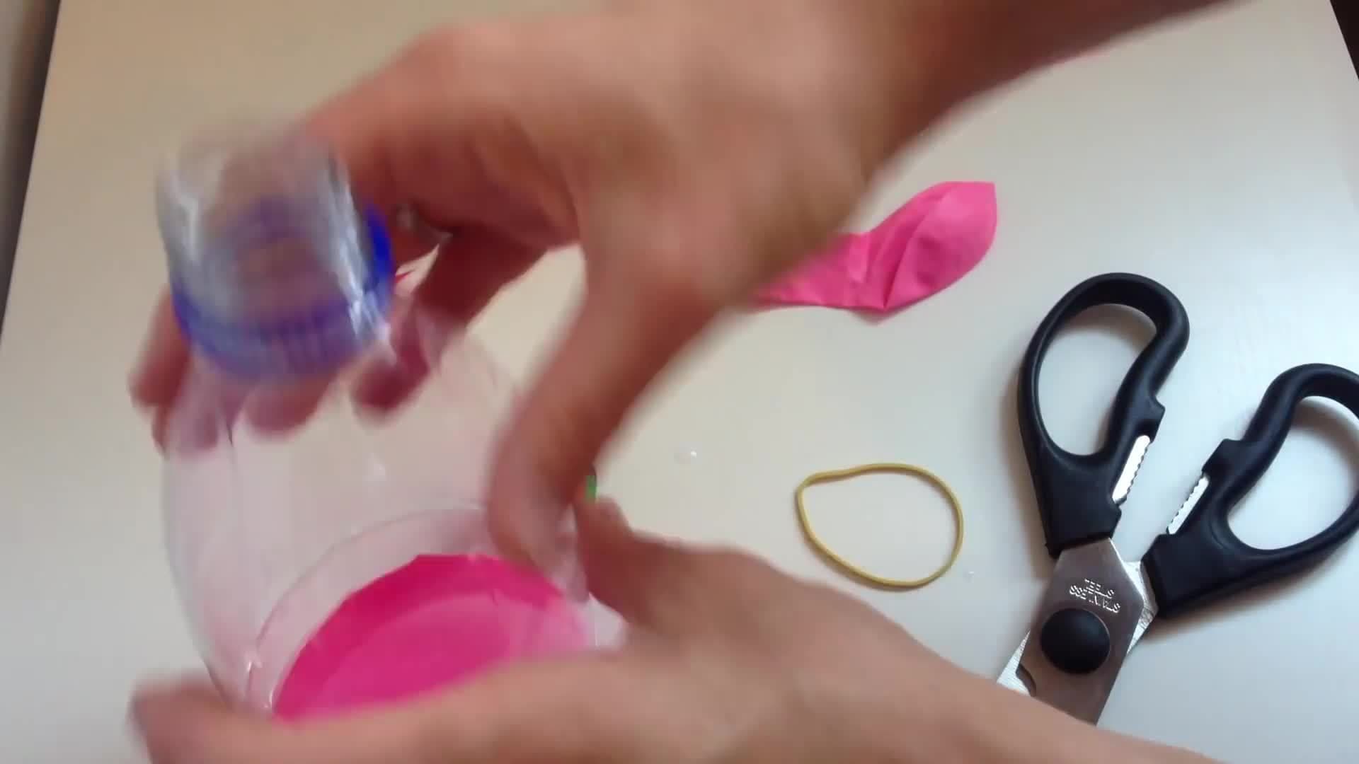 Model of a lung - Make a lung model with a balloon