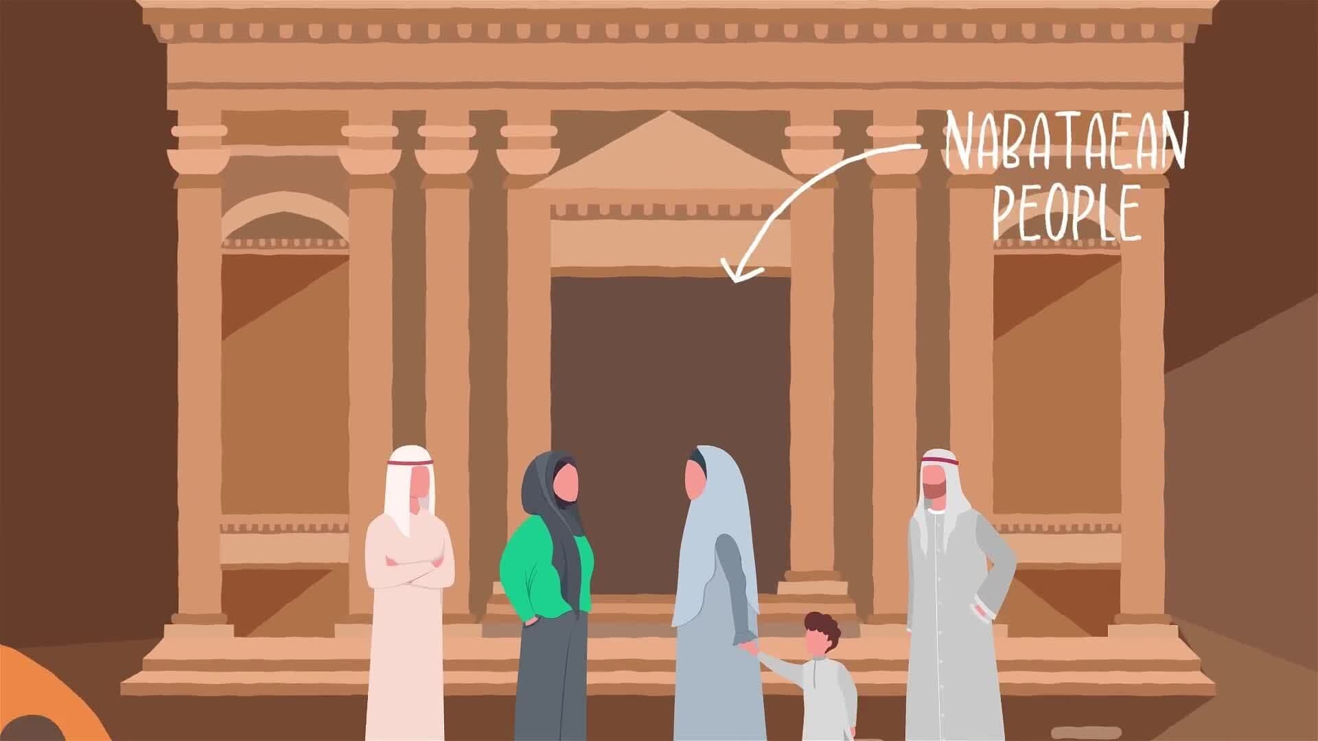 I WONDER - Who Built The City Of Petra?