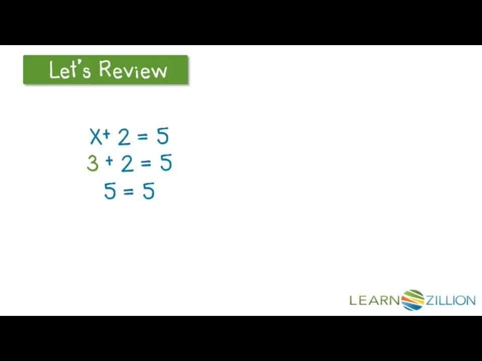 Solving Linear Equations: Finding the One Solution