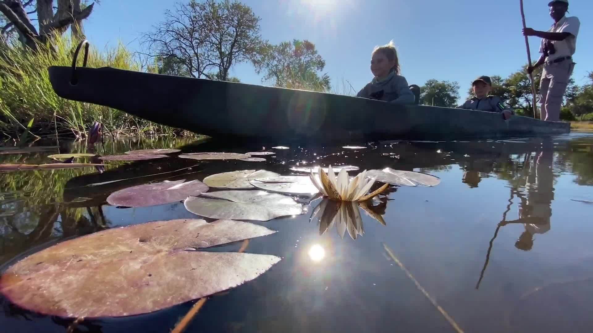 On Safari with Nala - Mokoro canoe