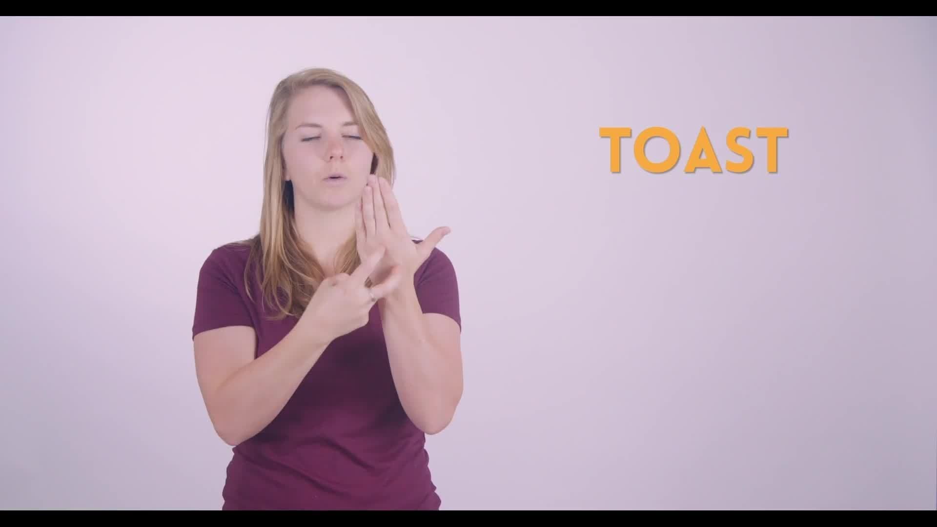 ASL - Food and meals vocabulary .mp4