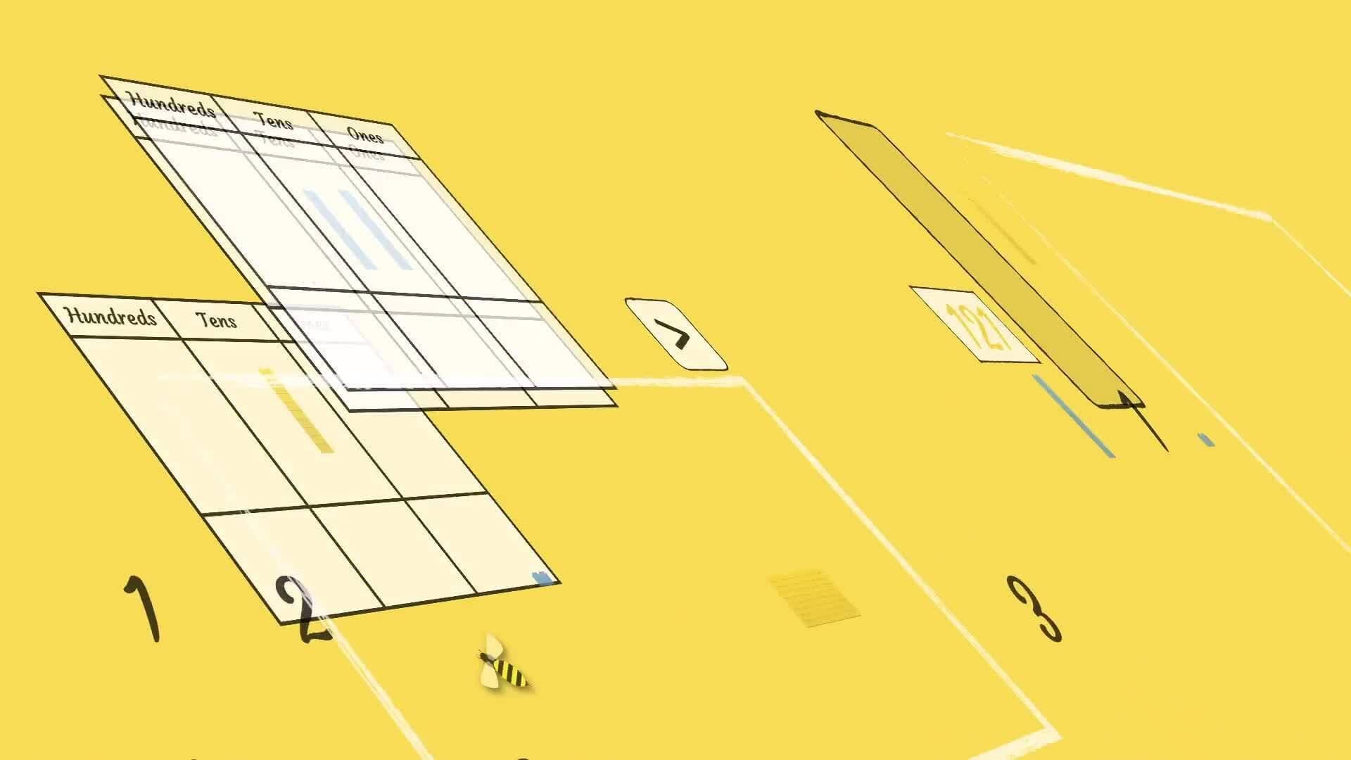 Comparing and Ordering Numbers up to 1000 Using Place Value Grids
