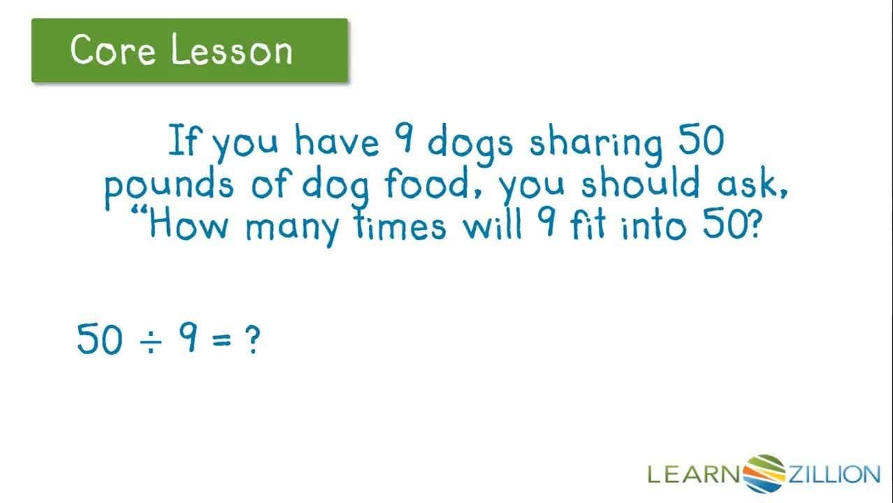 Dividing with Remainders: Writing Remainders as Fractions