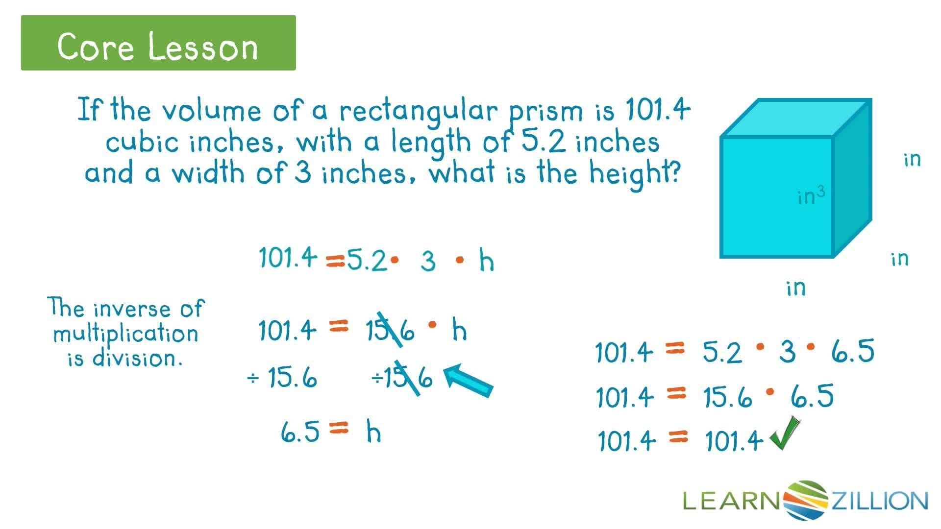 Solving Equations and Formulas: Finding Missing Values