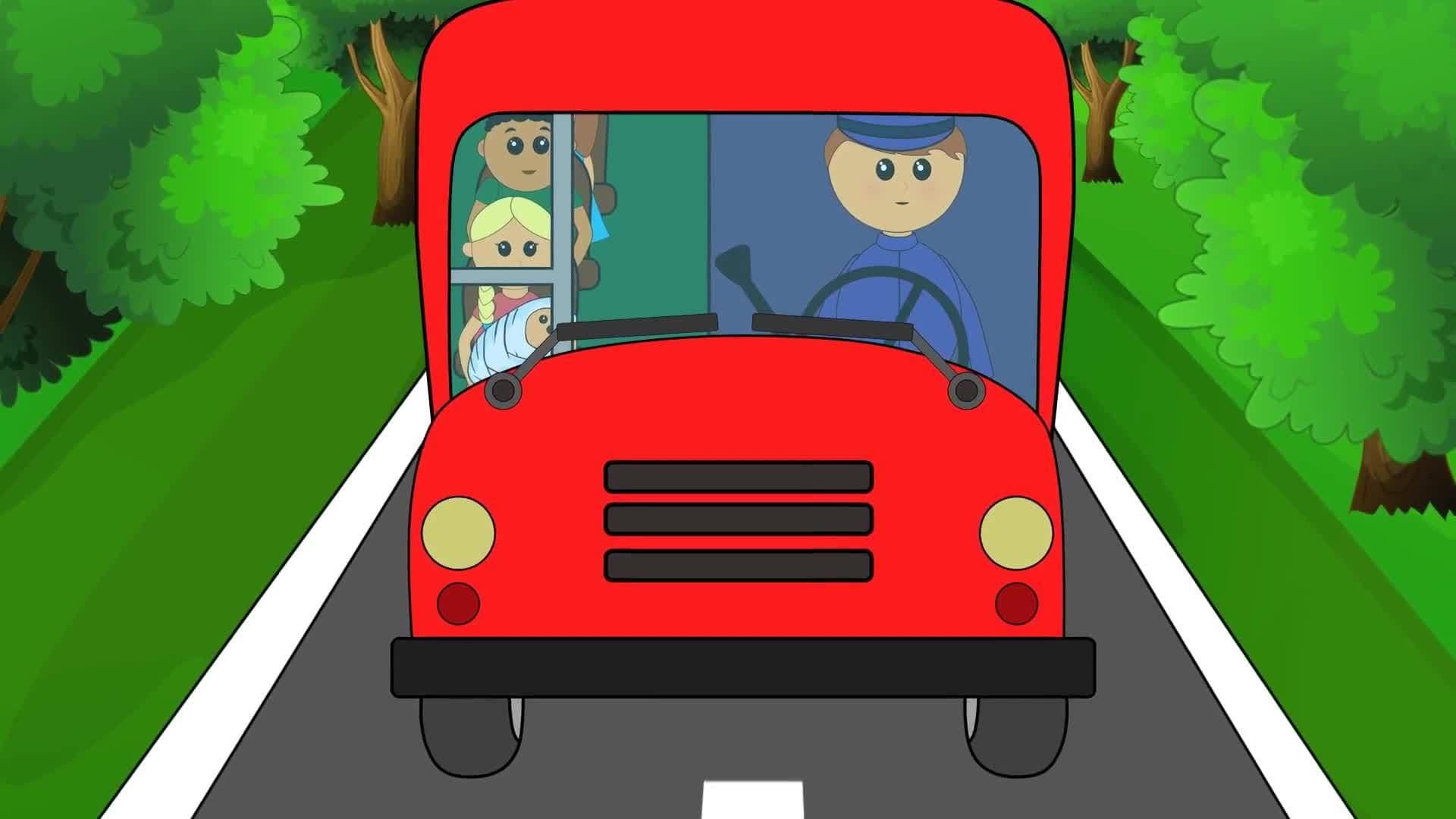 Wheels on the Bus Song for Children