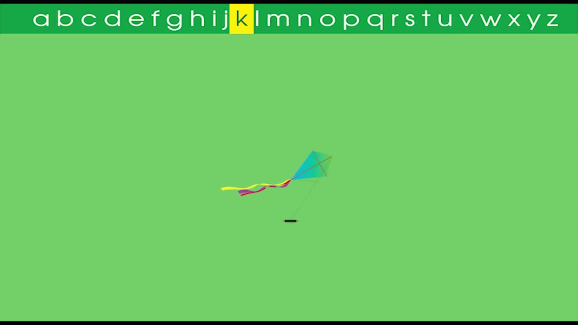 Letter K Song Listen and Repeat