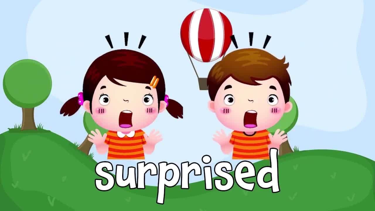 Emotions! Learning Names of Different Feelings for Kids