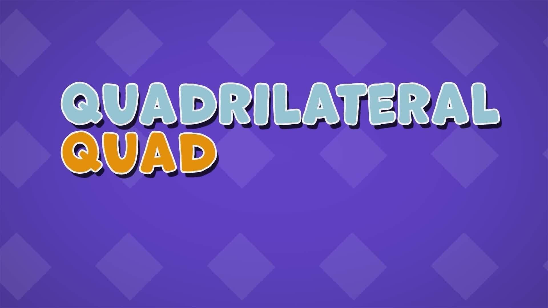 I WONDER - What Does Quad Mean?