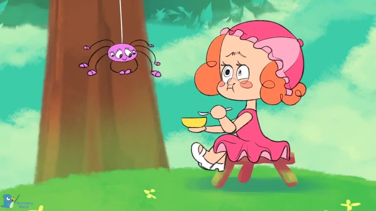 Little Miss Muffet Nursery Rhyme