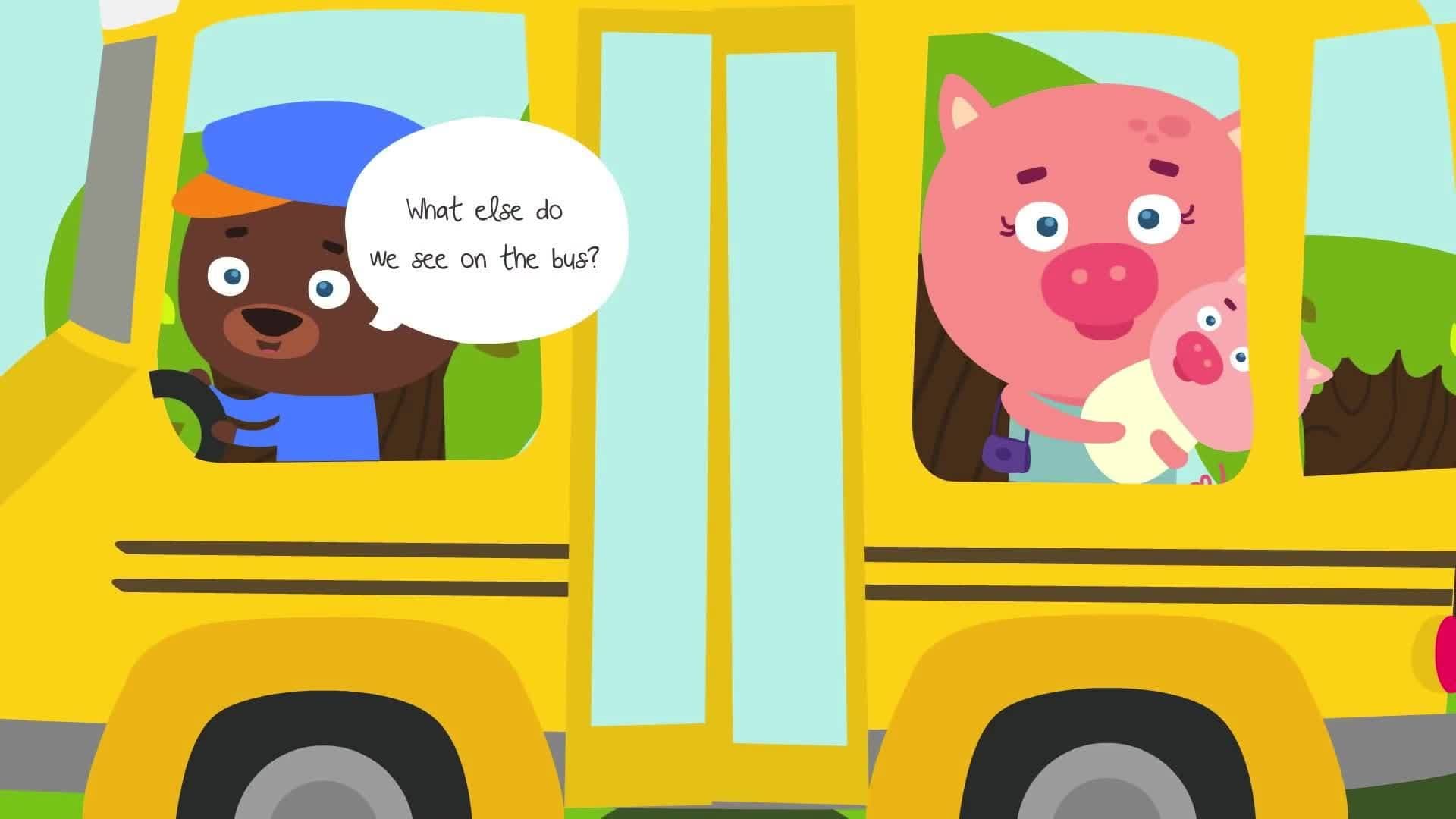 The Wheels on the Bus Song | Kids Songs | Bus Song | The Kiboomers