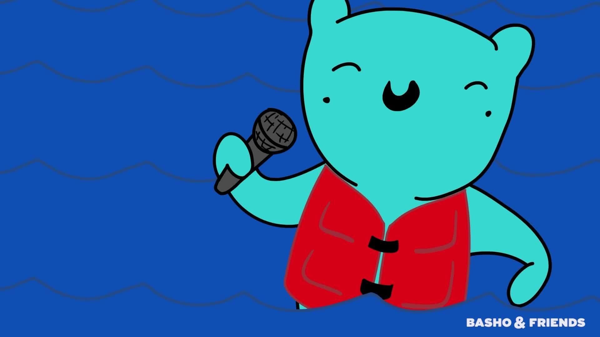 Learn English with BASHO & FRIENDS | Vacation at the beach