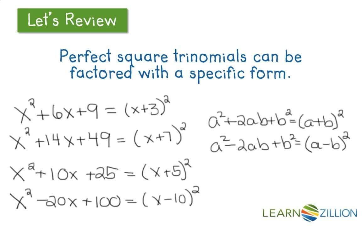 Transforming Quadratic Equations by Completing the Square