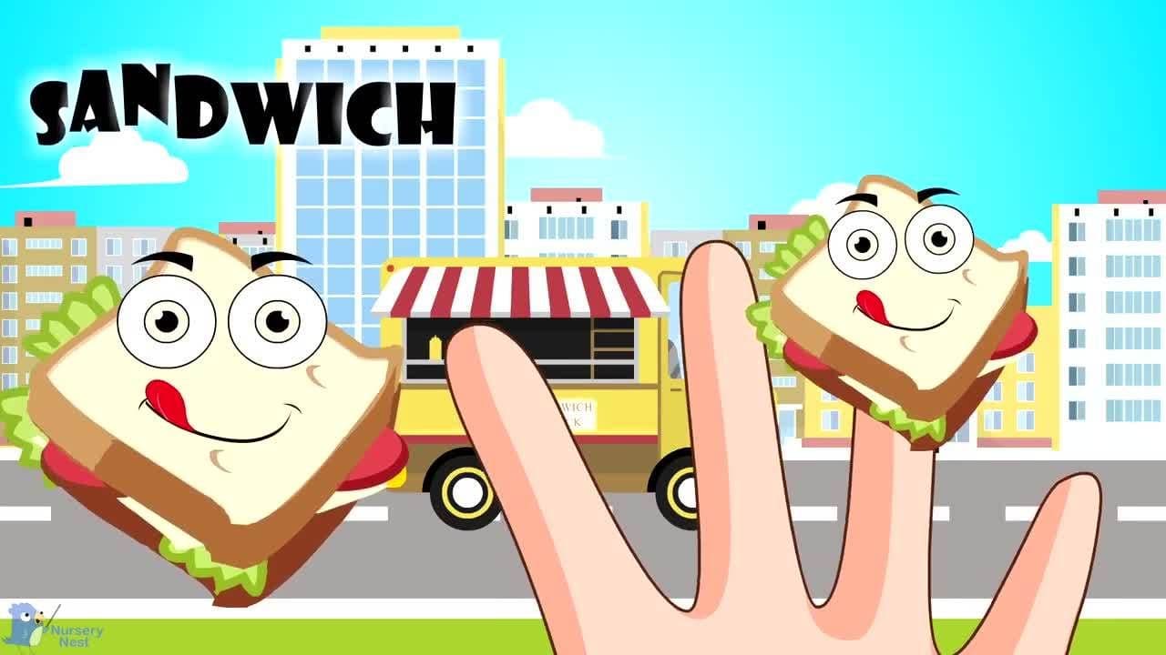 Ice-cream and Food Finger Family Song