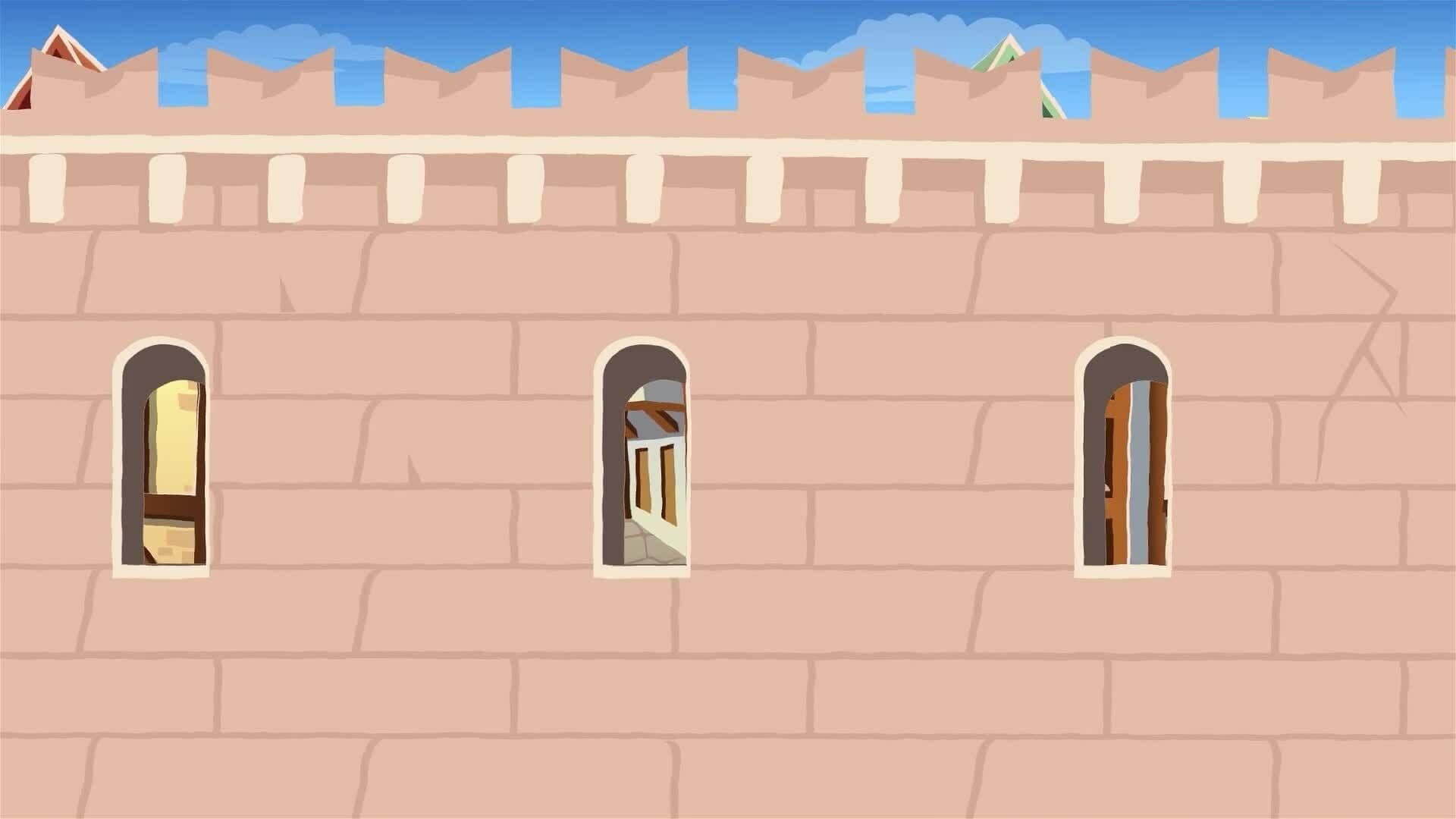 I WONDER - What Was It Like Inside A Castle?
