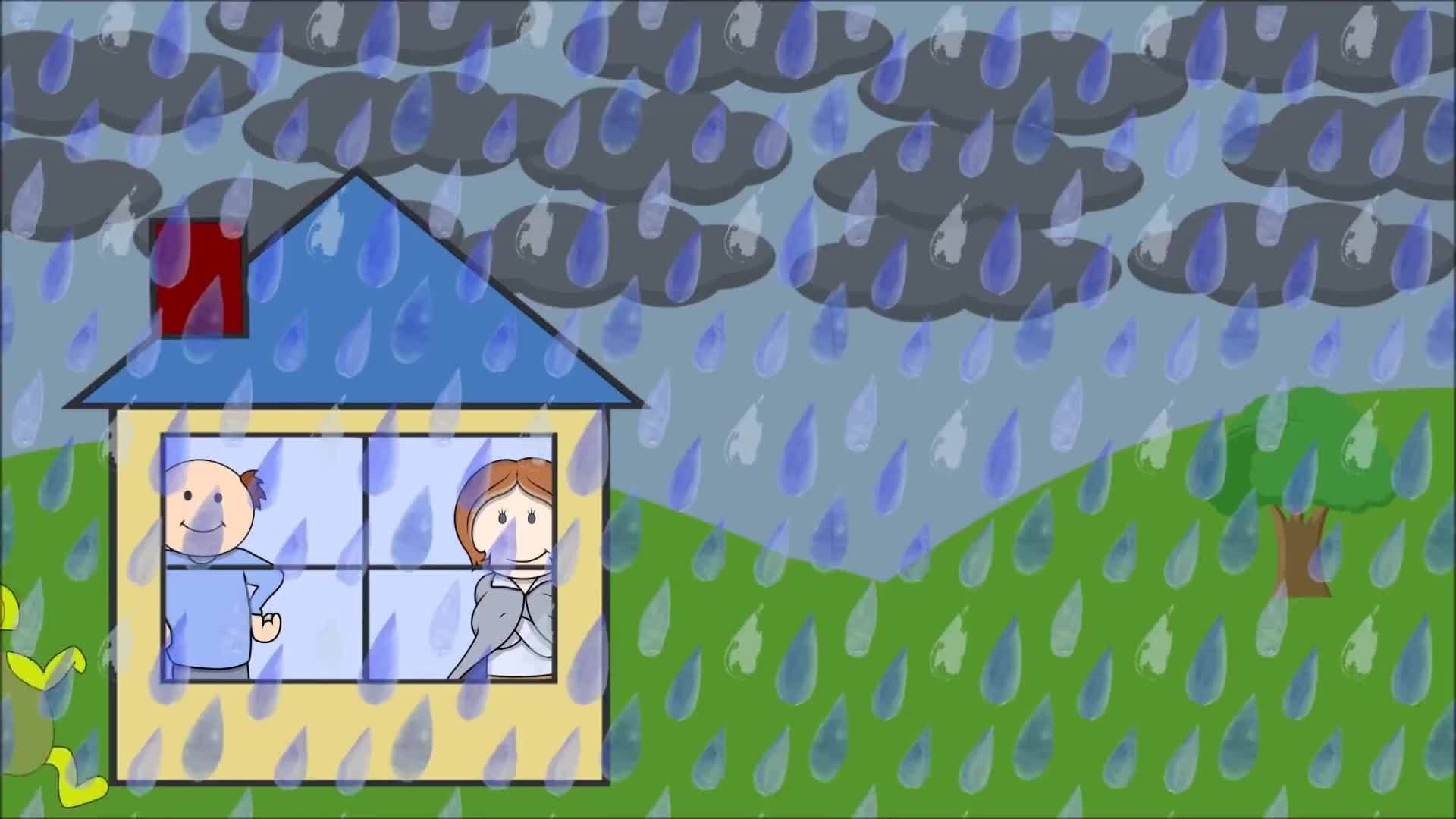 Rain Rain Go Away Song & Nursery Rhyme for Kids
