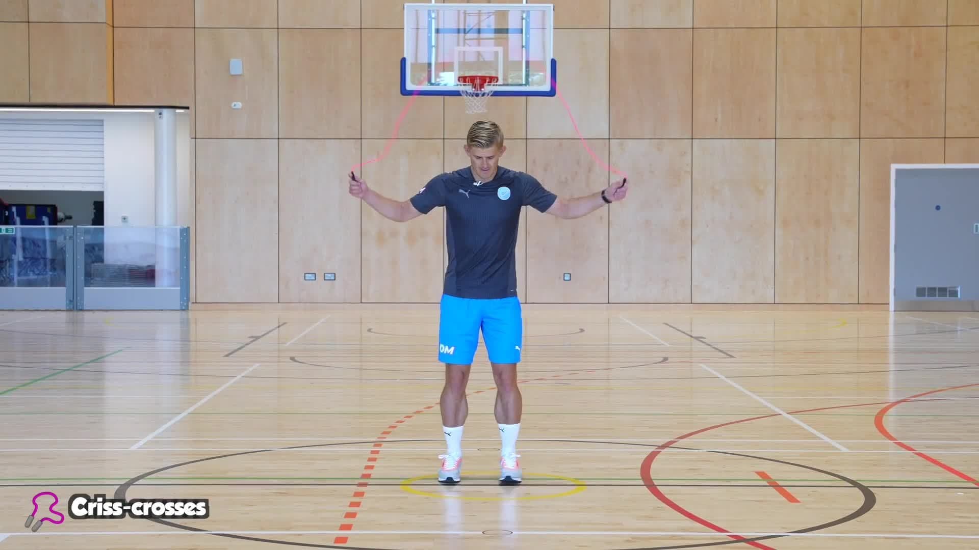 Moving - (Jump rope) Criss-crosses