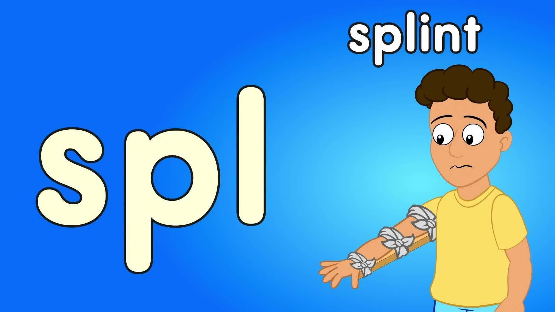 Three-Letter Consonant Blends