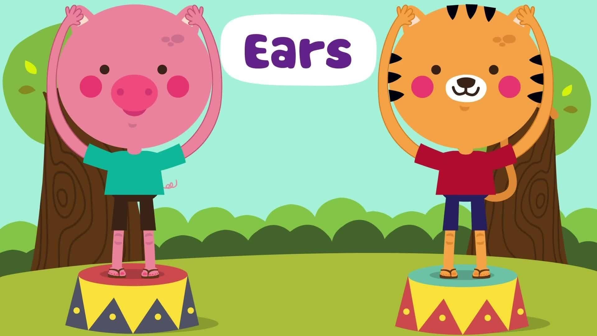 Head Shoulders Knees and Toes | Nursery Rhymes Songs | The Kiboomers