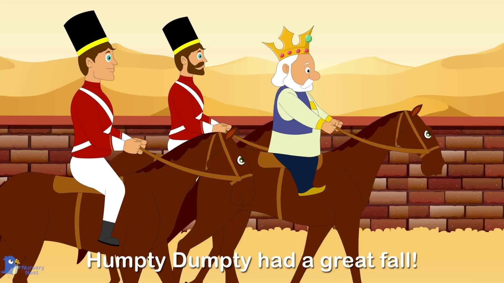 Humpty Dumpty Nursery Rhyme For Kids