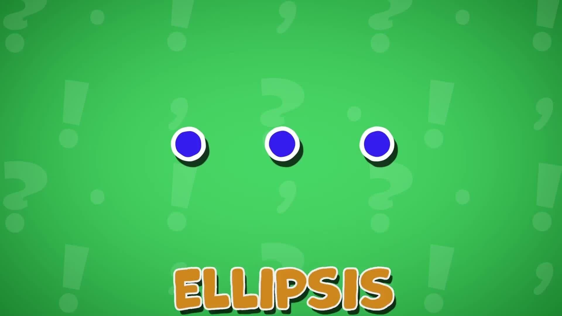 I WONDER - What Is An Ellipsis?