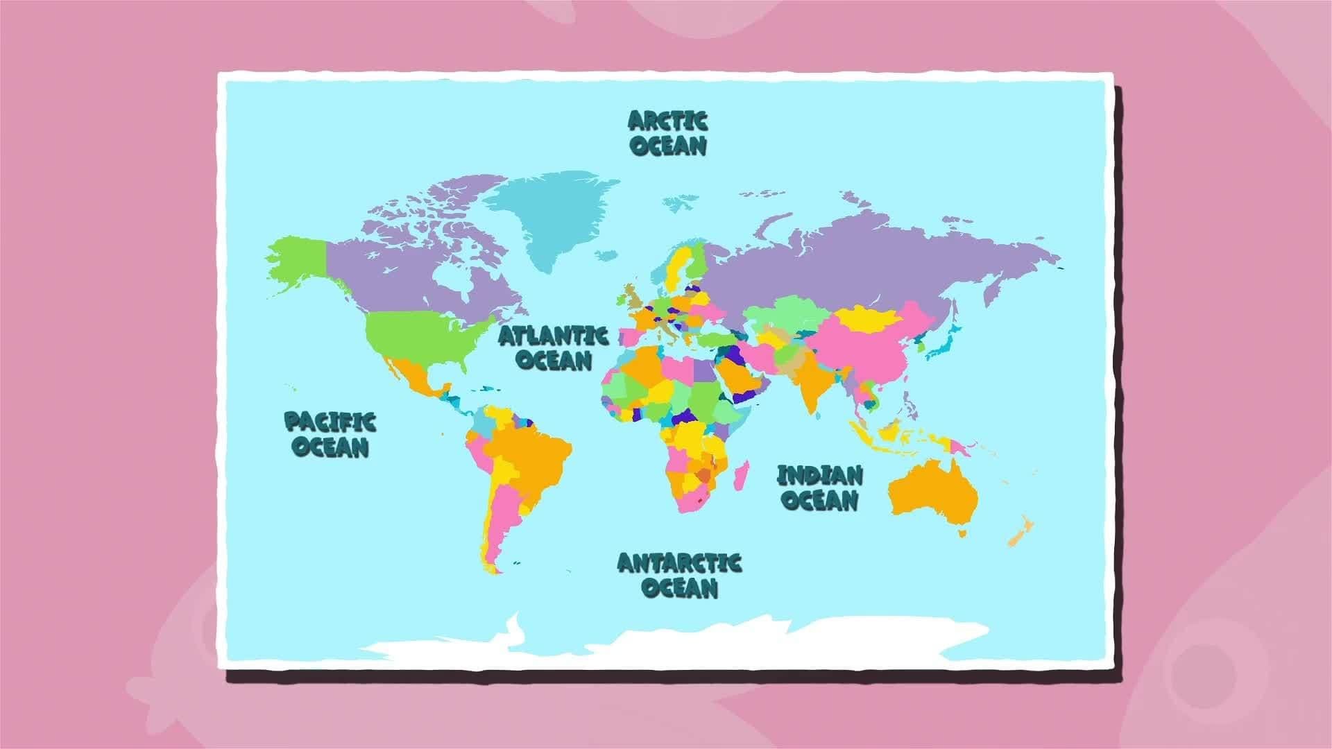 I WONDER - How Many Oceans Are There In The World?