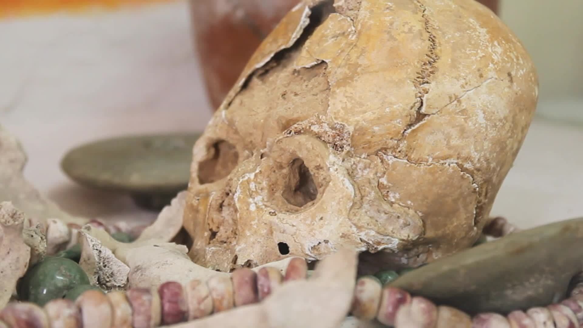 The history inside the museum of Belize