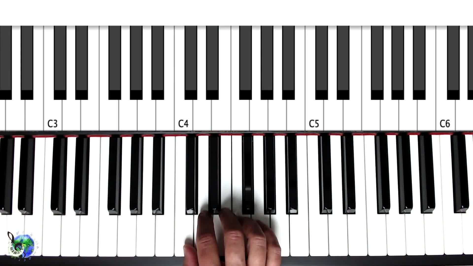 Jingle Bells on Piano Easy Tutorial [Part Two]