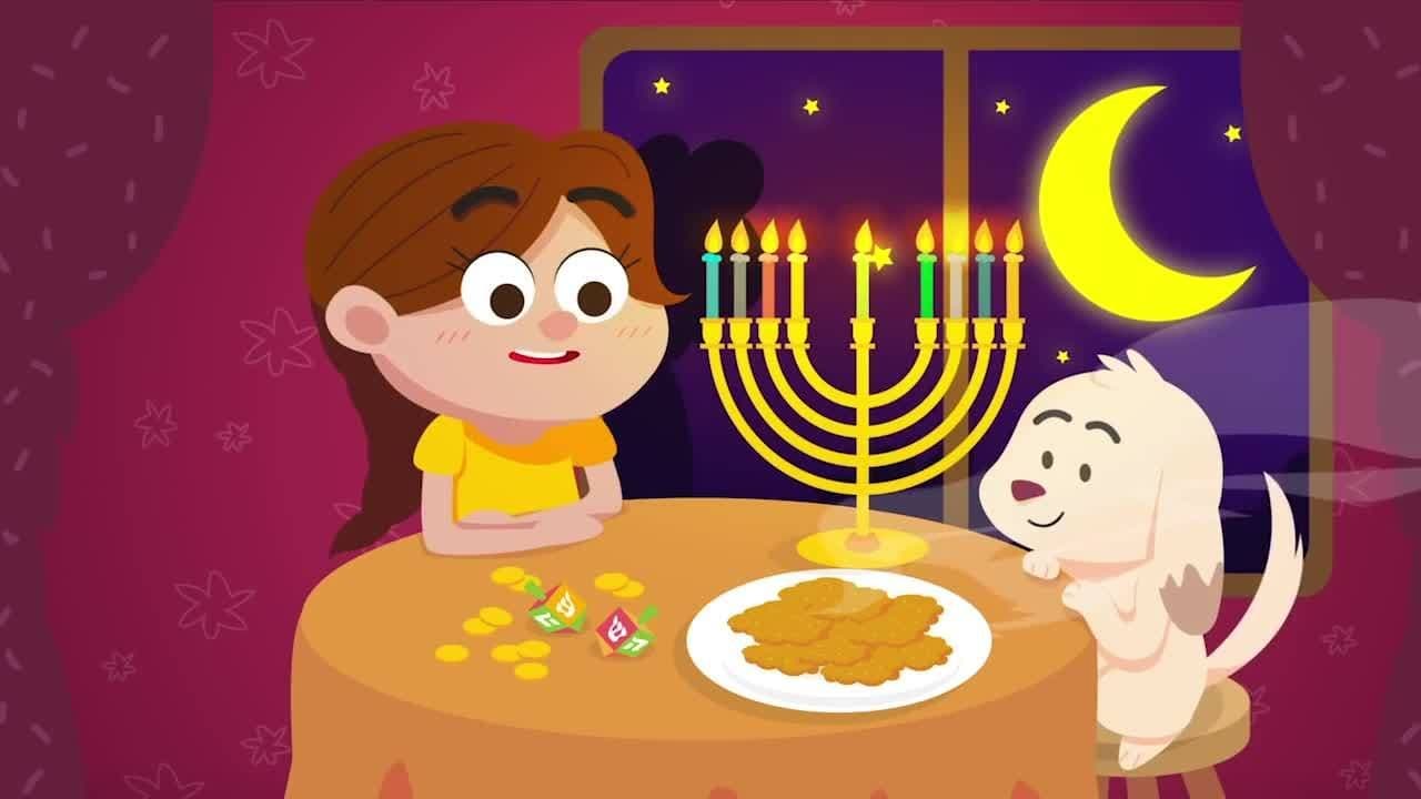 Dreidel Hokey Pokey Song for Kids | Hanukkah Songs for Children | Chanukah | The Kiboomers