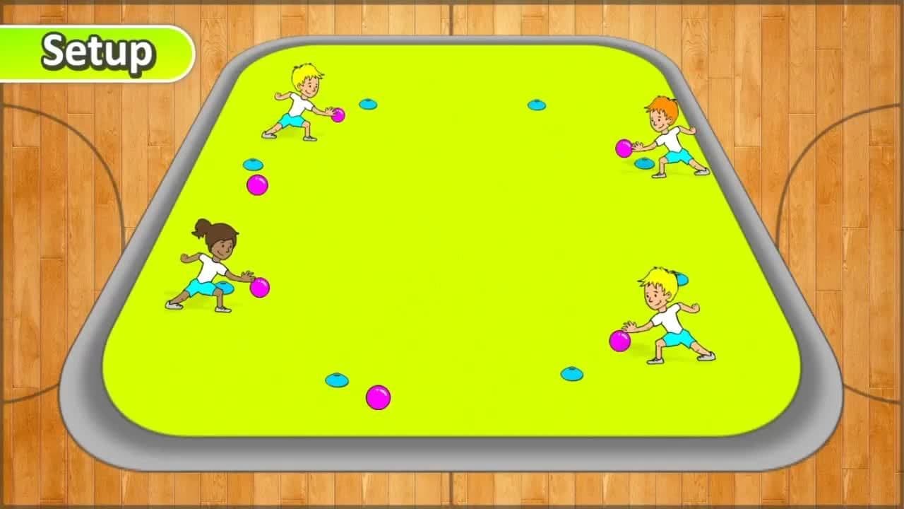 Warm up game: 'Fruit Salad' (K-6) | Teaching Fundamentals of PE