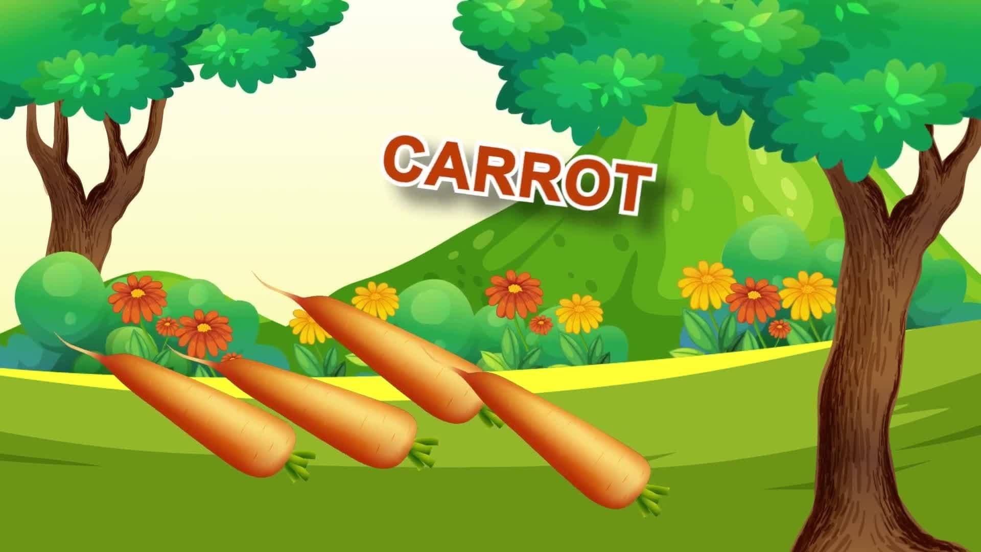 Vegetables! Learn the Names of Vegetables in English for Children