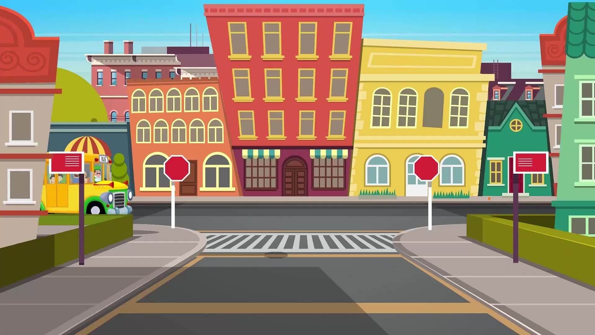 The Wheels on the Bus Go Round and Round