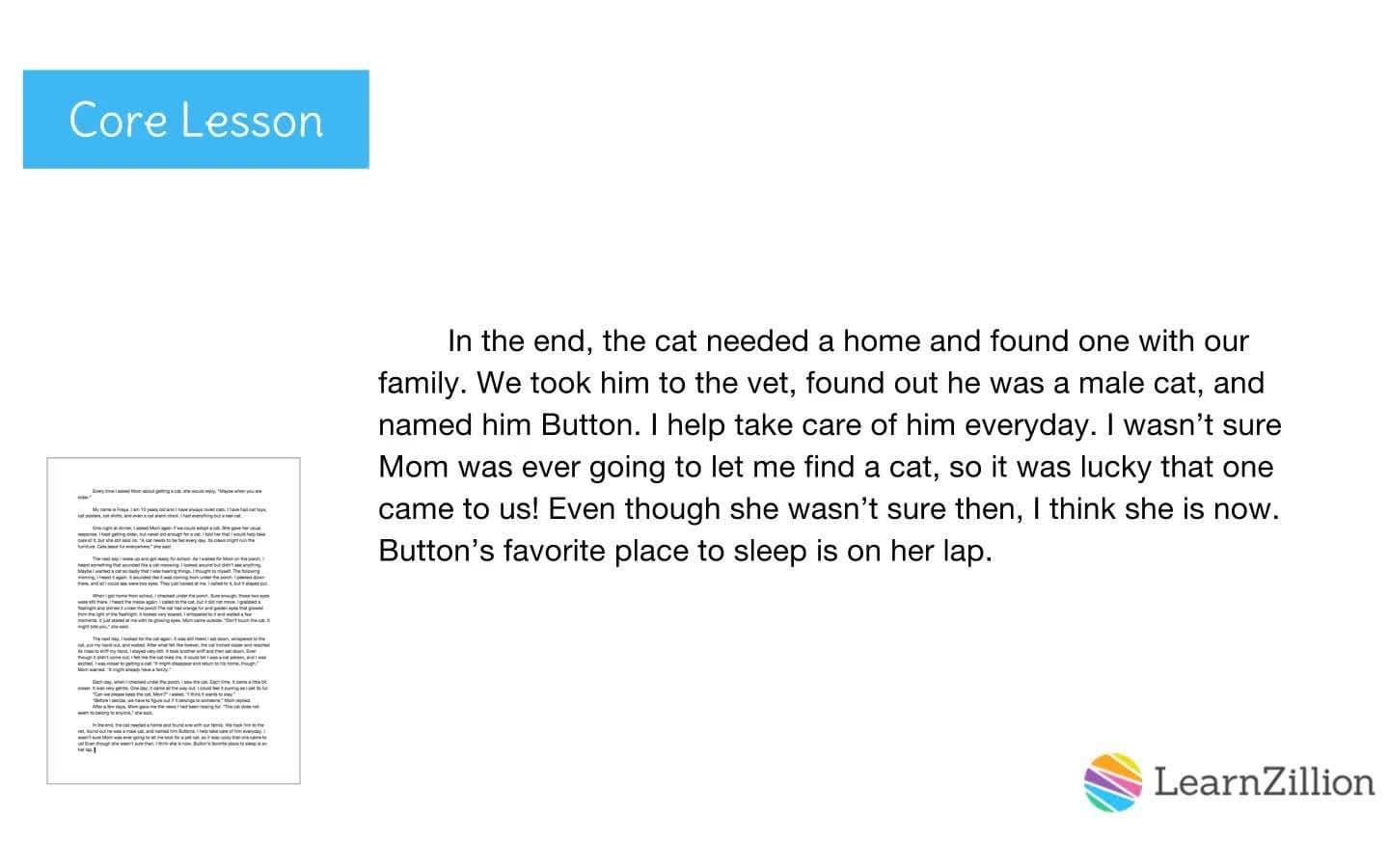 Adding Dialogue to Develop a Story