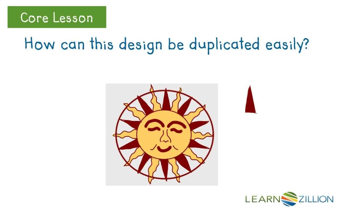Using Angle Measurement to Design a Graphic Logo