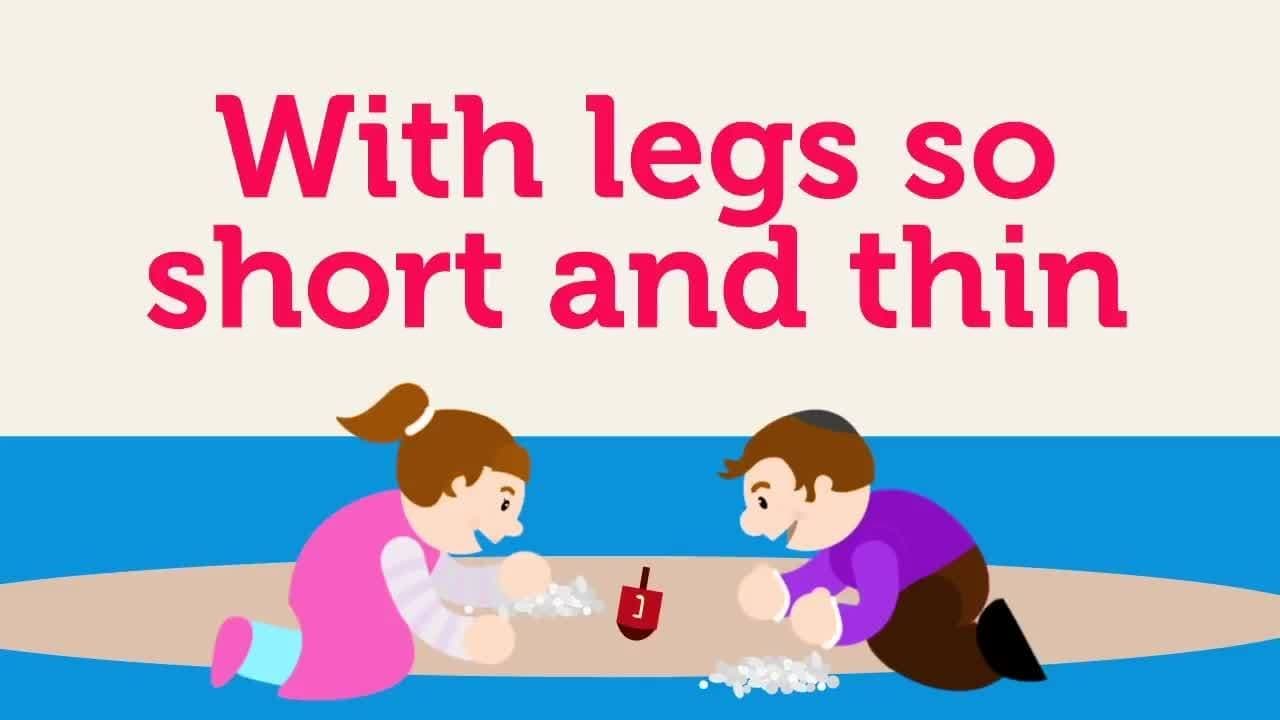 Dreidel, Dreidel, Dreidel | Hanukkah | Lyrics | Kids Song | Baby Songs | Children Song